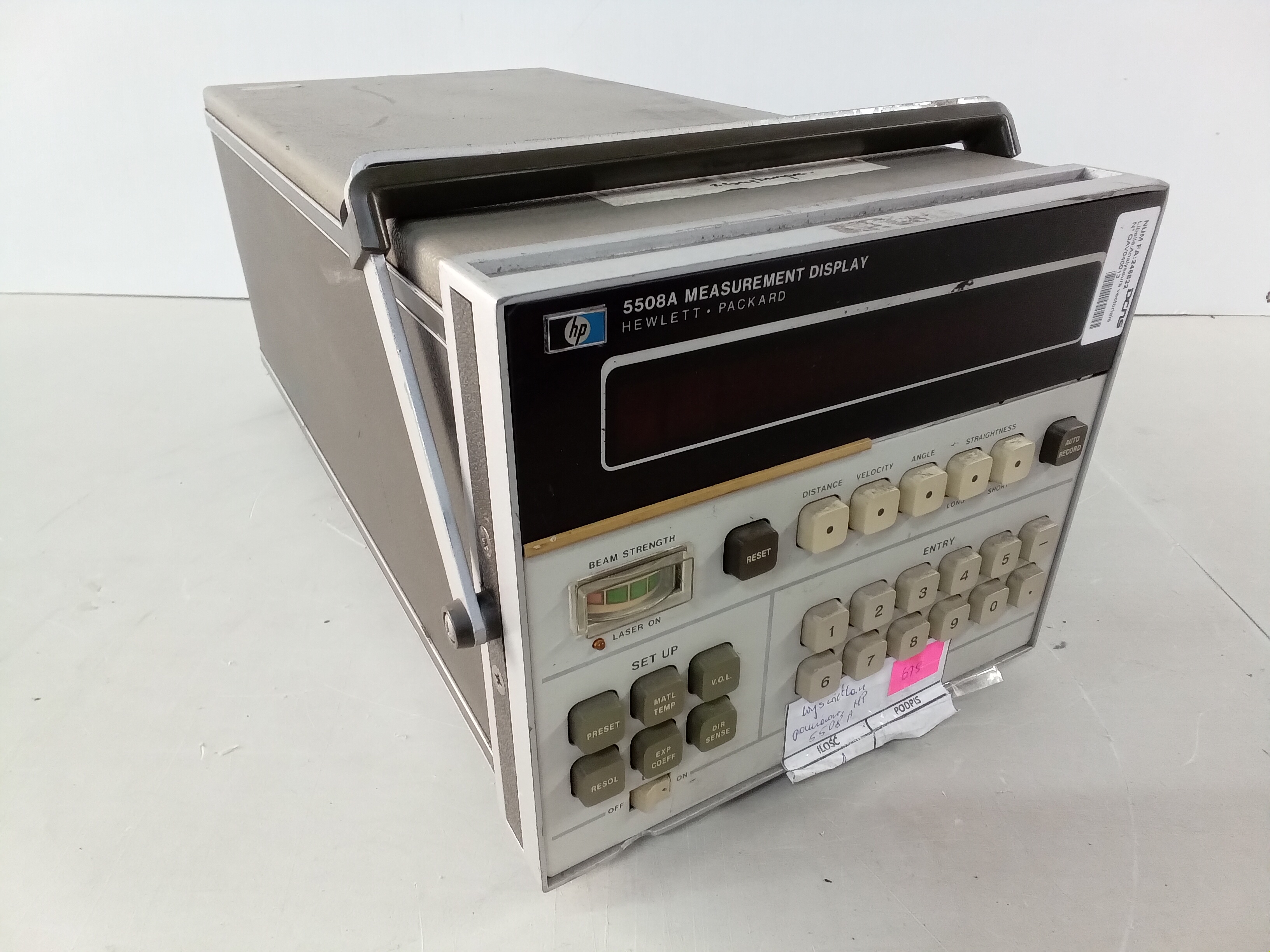analizador audio metal 5508a measurement display 23x20x43 1u